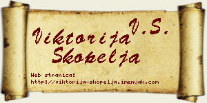 Viktorija Škopelja vizit kartica